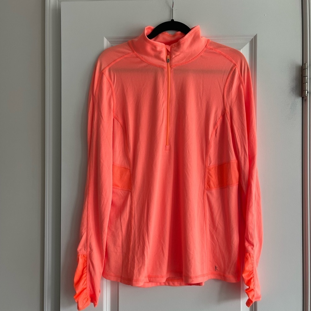 Pale orange Xl athletic jacket